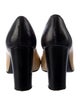 Chanel Interlocking CC Logo Leather Pumps