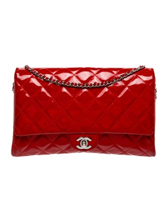 Chanel Patent New Clutch w/ Chain
