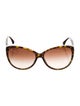 Chanel Interlocking CC Logo Cat-Eye Sunglasses