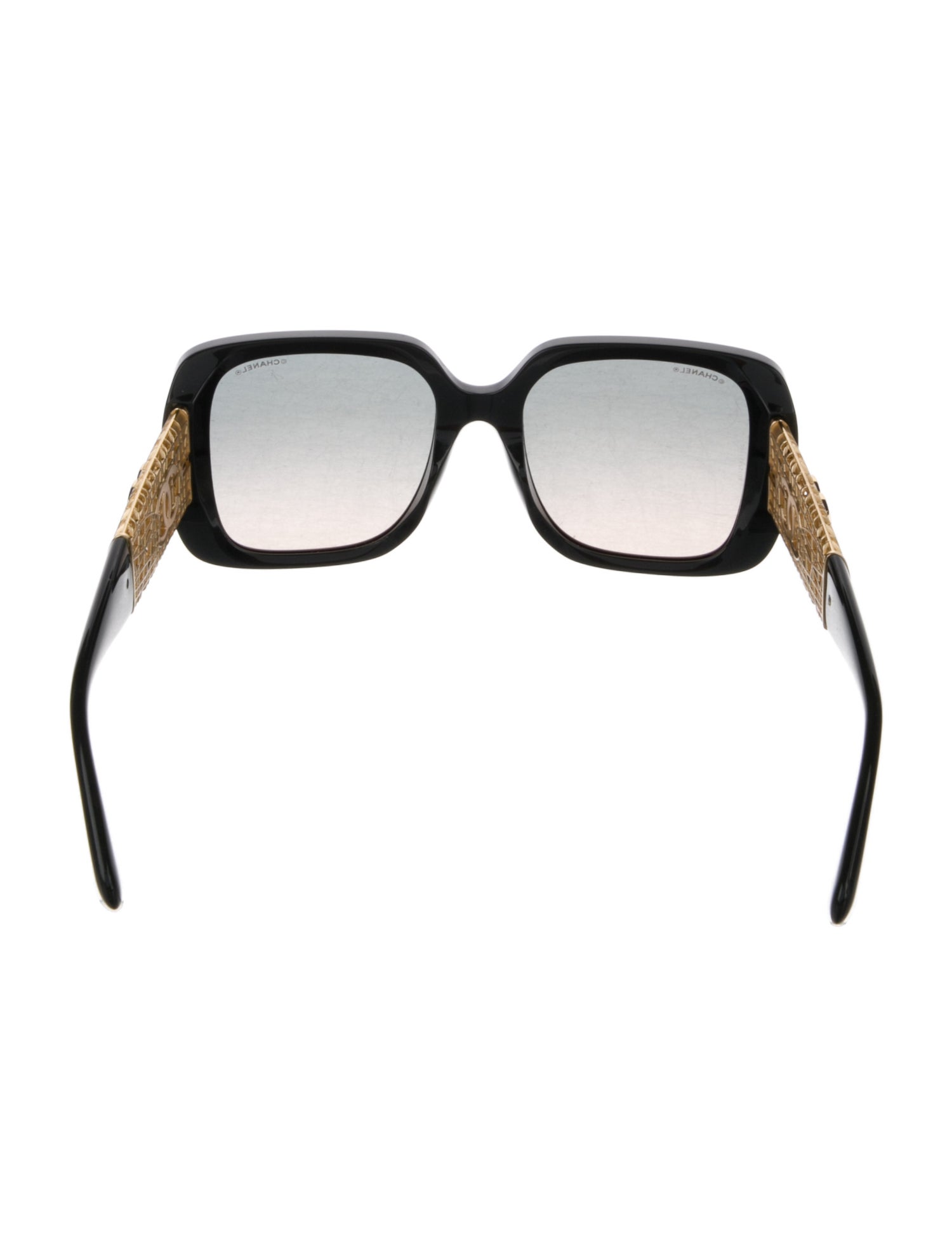 Chanel Interlocking CC Logo Square Sunglasses