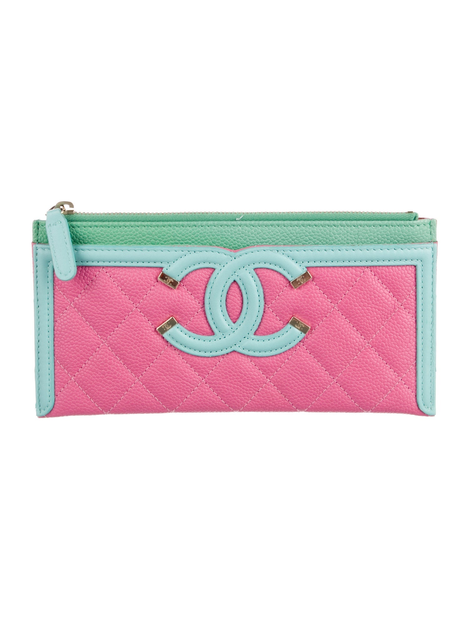 Chanel 2019 Interlocking CC Logo Wallet