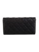 Chanel 2016 Interlocking CC Logo Trifold Wallet