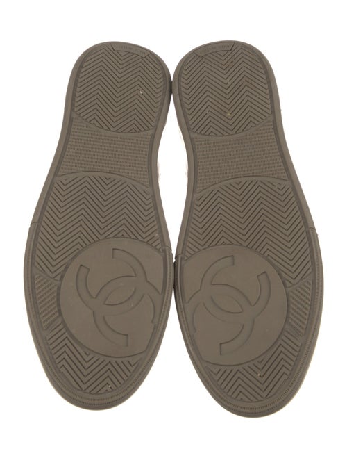 Chanel Interlocking CC Logo Wool Sneakers
