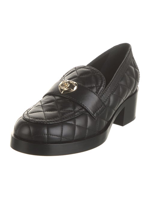 Chanel 2023 Interlocking CC Logo Loafers