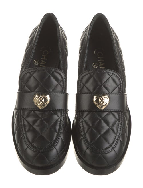 Chanel 2023 Interlocking CC Logo Loafers