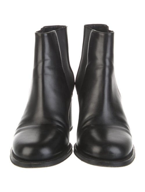 Chanel 2017 Interlocking CC Logo Chelsea Boots