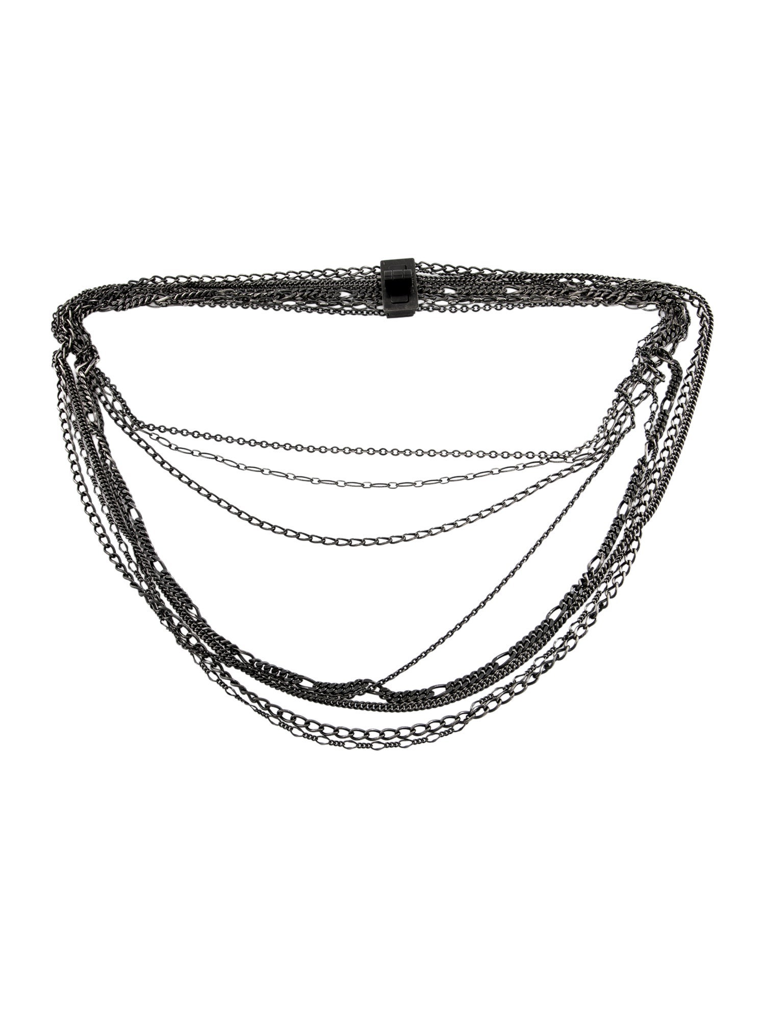 Chanel 2010 Chain-Link Accent Necklace
