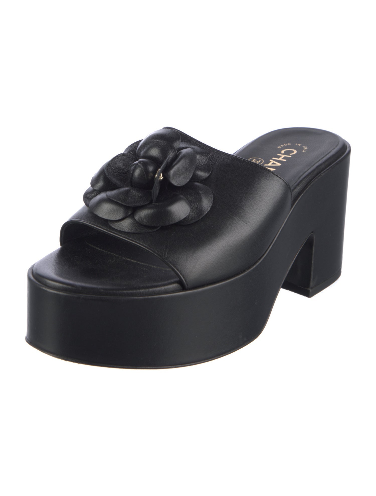 Chanel 2024 Interlocking CC Logo Slides