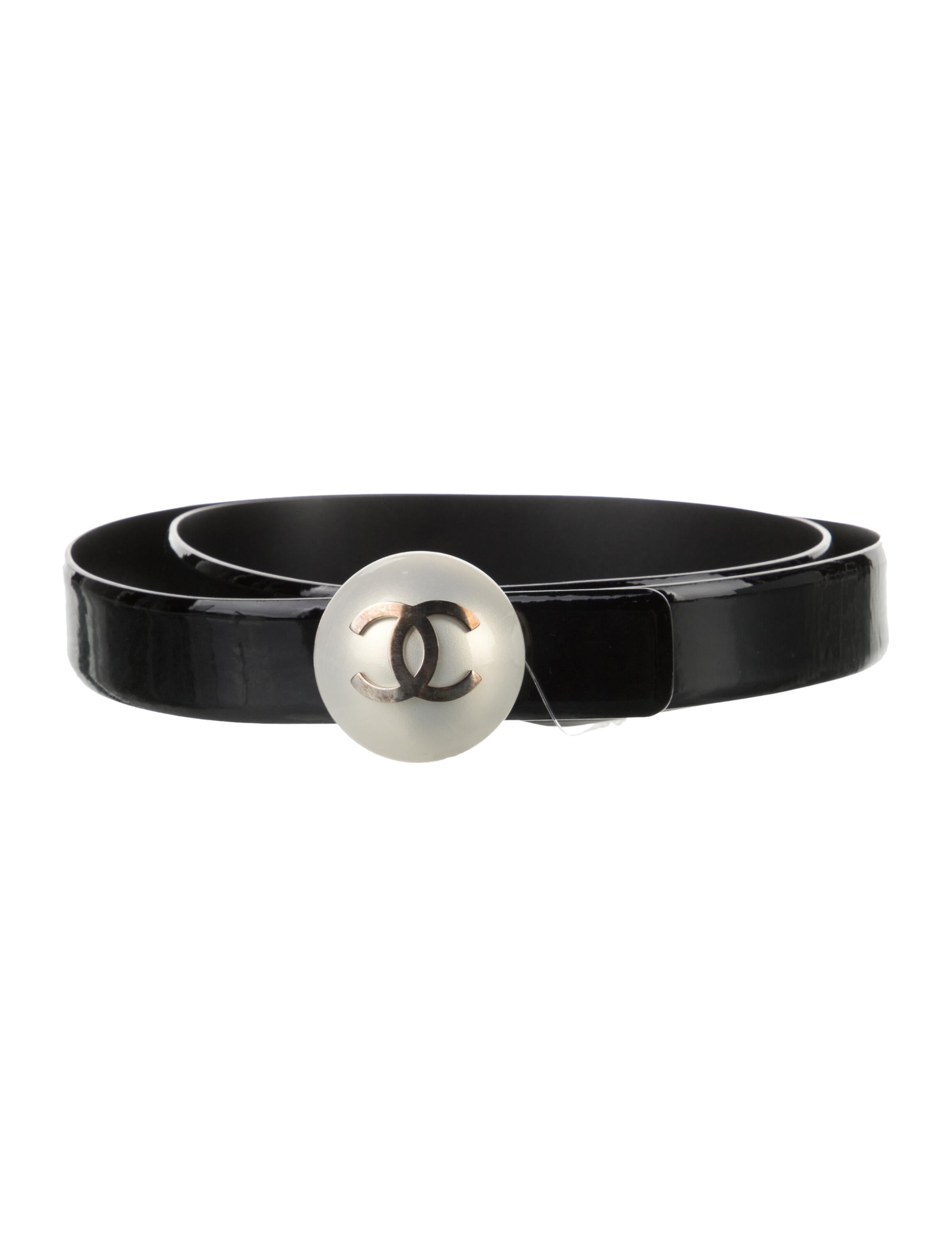 Chanel 2015 Interlocking CC Logo Belt
