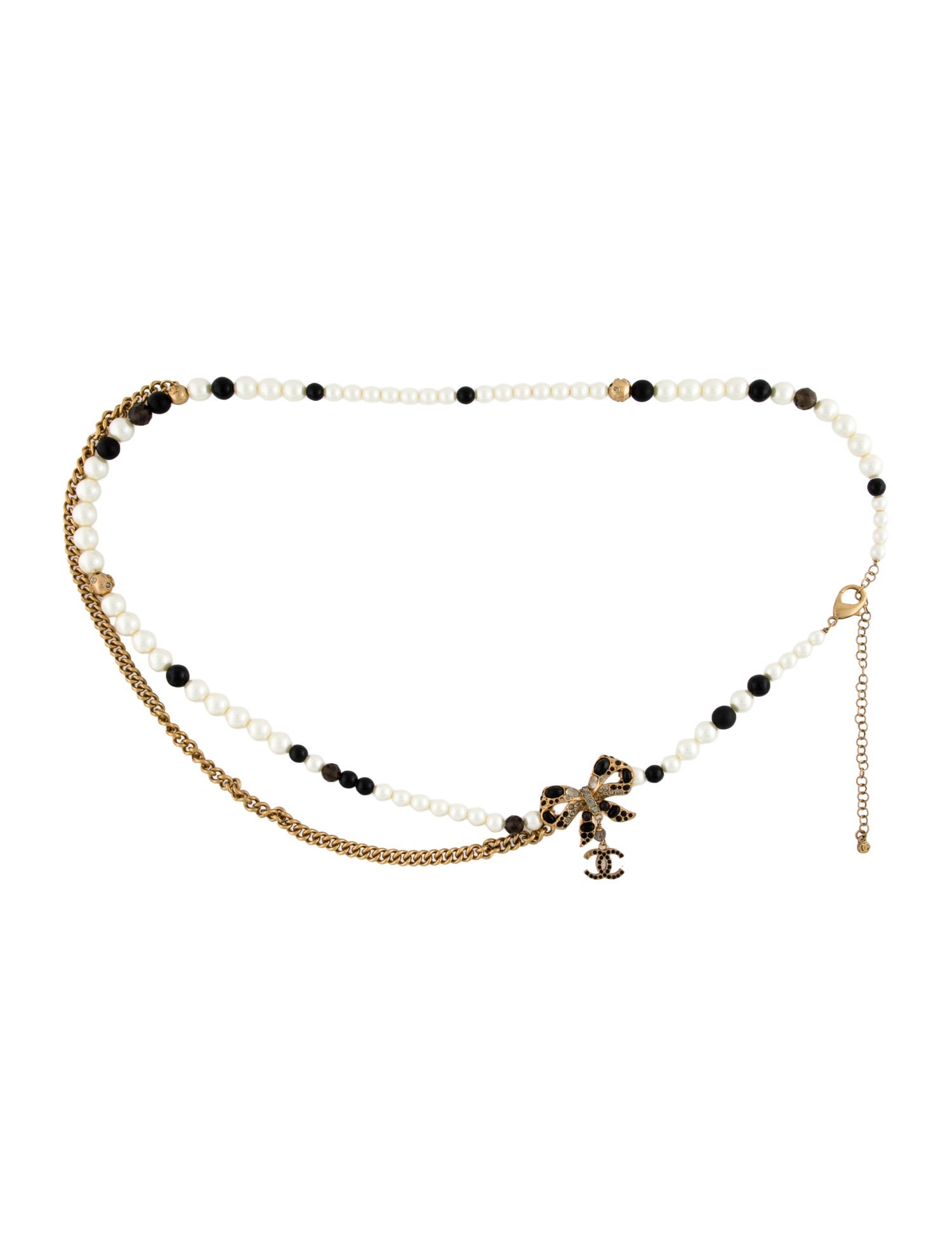 Chanel 2003 Interlocking CC Logo Waist Belt