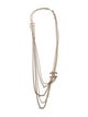 Chanel Strass CC Multistrand Necklace