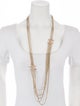 Chanel Strass CC Multistrand Necklace