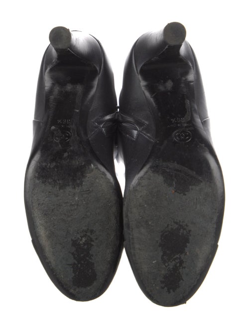 Chanel 2014 Interlocking CC Logo Boots