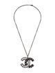 Chanel Strass CC Pendant Necklace