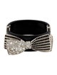 Chanel Strass & Resin Bow Cuff Bracelet