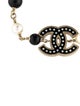 Chanel Faux Pearl & Resin CC Beaded Link Bracelet