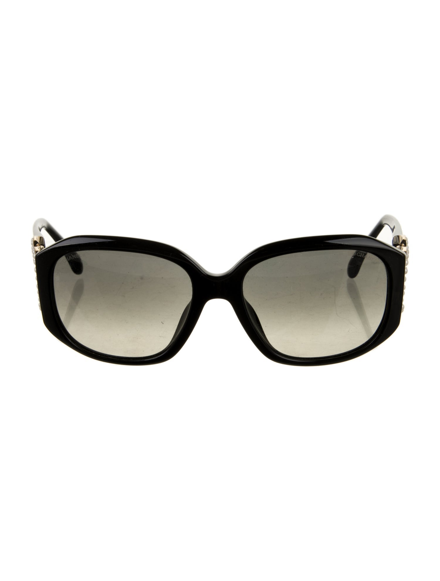 Chanel Interlocking CC Logo Square Sunglasses