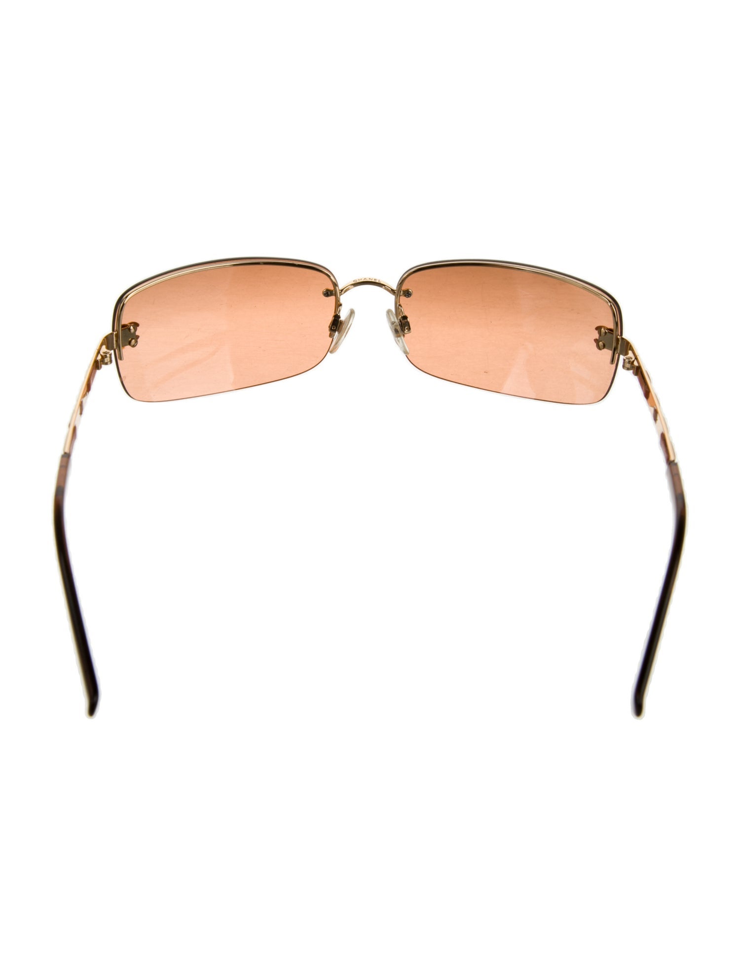 Chanel Interlocking CC Logo Square Sunglasses