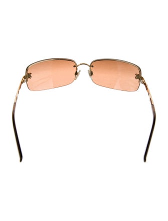 Chanel Interlocking CC Logo Square Sunglasses