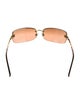 Chanel Interlocking CC Logo Square Sunglasses