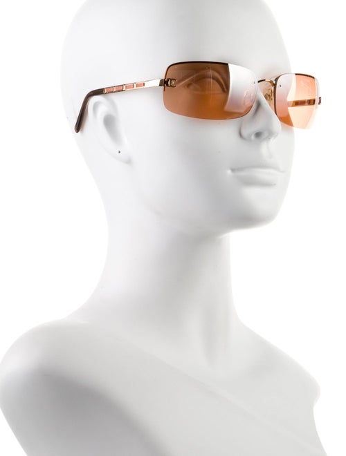 Chanel Interlocking CC Logo Square Sunglasses