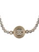 Chanel 2022 Strass CC Choker Necklace
