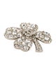 Chanel Strass CC Clover Brooch