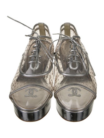 Chanel 2016 Interlocking CC Logo T-Strap Pumps