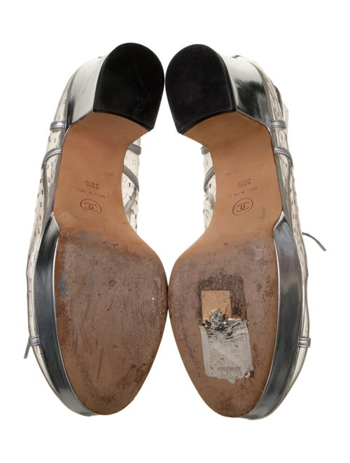 Chanel 2016 Interlocking CC Logo T-Strap Pumps