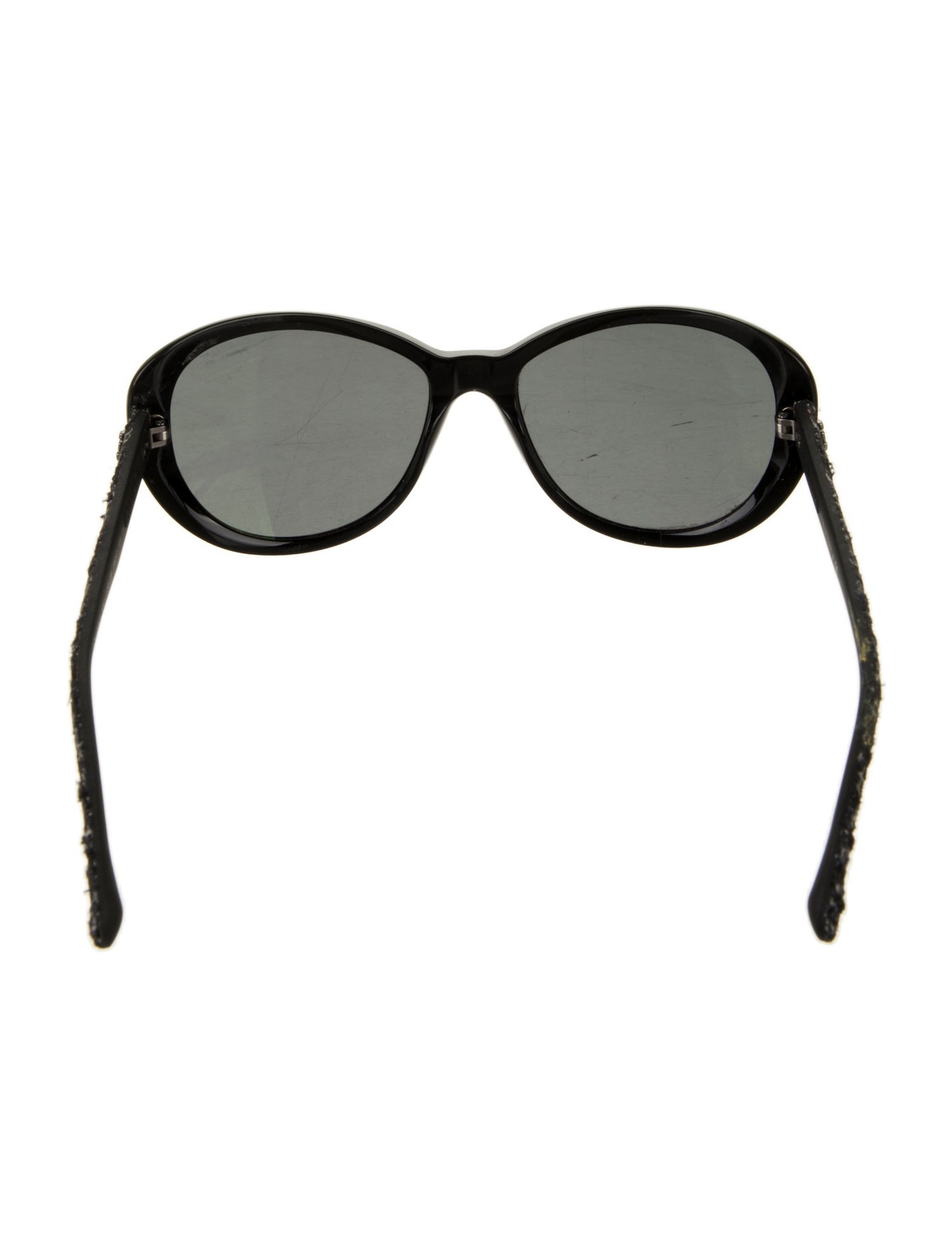 Chanel Interlocking CC Logo Round Sunglasses