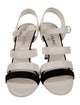 Chanel 2020 Interlocking CC Logo Slingback Sandals