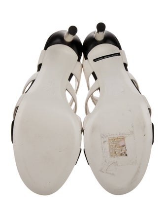 Chanel 2020 Interlocking CC Logo Slingback Sandals