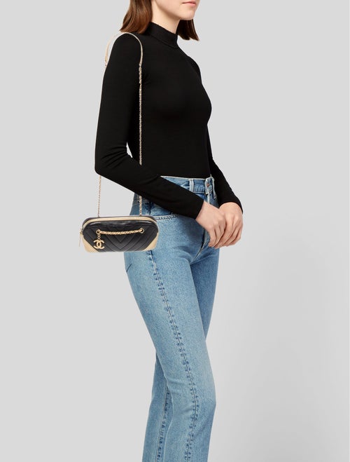 Chanel Chevron CC Camera Bag