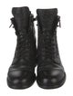 Chanel 2018 Interlocking CC Logo Combat Boots