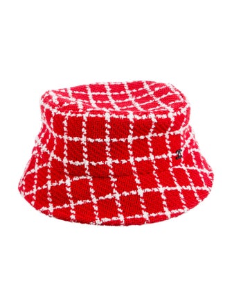 Chanel 2023 CC Tweed Bucket Hat