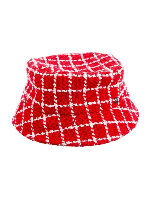 Chanel 2023 CC Tweed Bucket Hat
