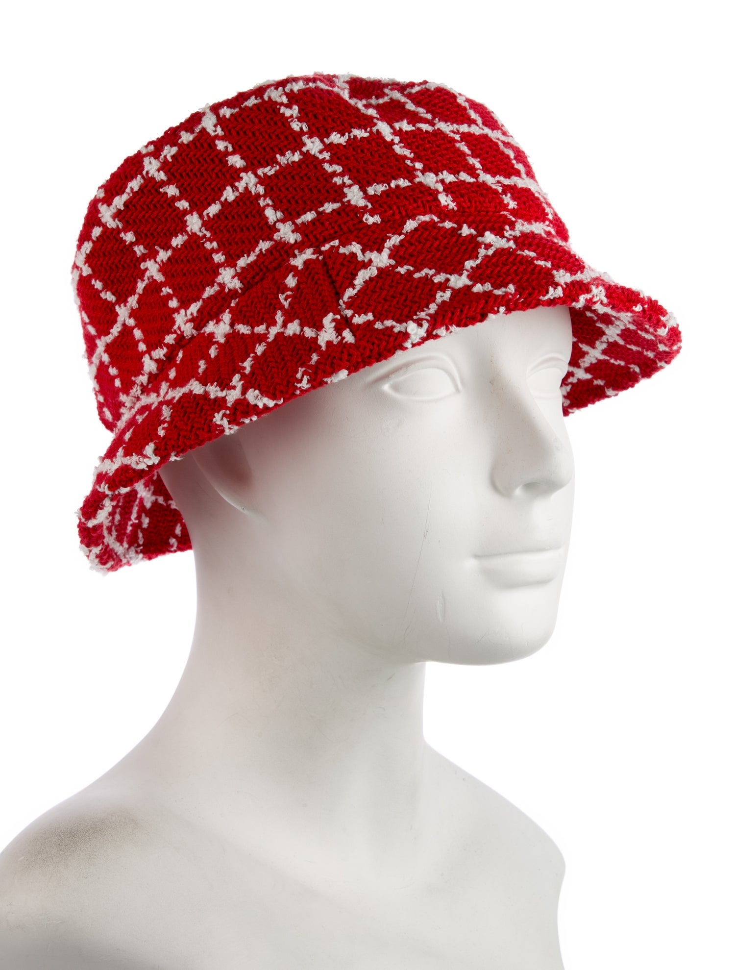 Chanel 2023 CC Tweed Bucket Hat