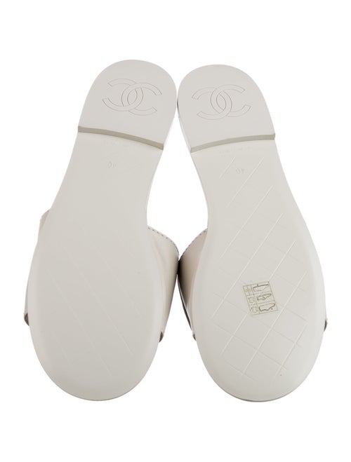 Chanel 2025 Interlocking CC Logo Slides