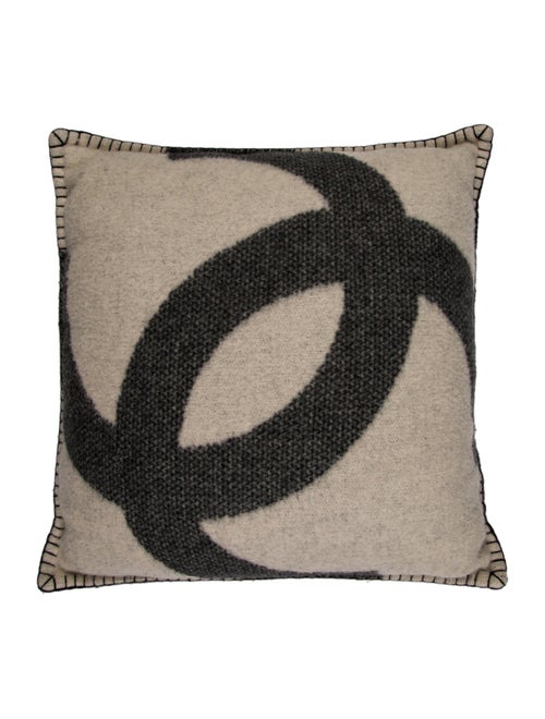 Chanel CC Throw Pillow