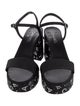 Chanel 2024 Interlocking CC Logo Sandals