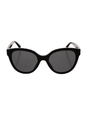 Chanel Butterfly Interlocking CC Logo Sunglasses