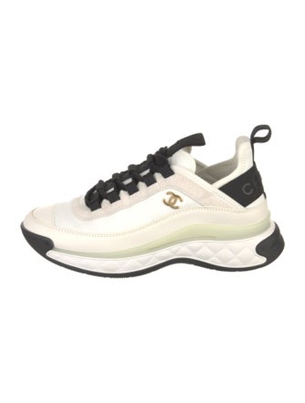 Chanel Interlocking CC Logo Sneakers