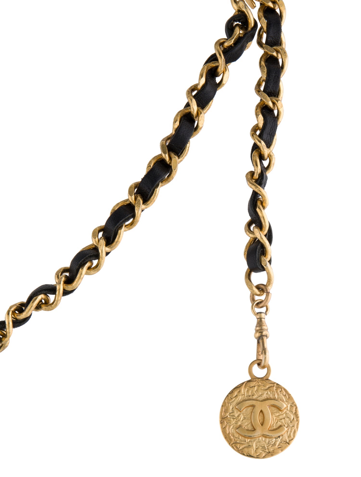 Chanel 1982 Interlocking CC Logo Waist Belt