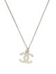 Chanel Enamel CC Pendant Necklace