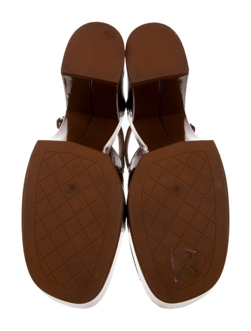 Chanel 2023 Interlocking CC Logo Slingback Sandals