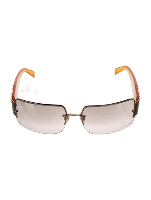 Chanel Shield Gradient Sunglasses