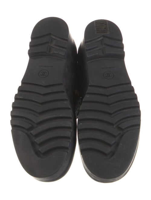 Chanel 2019 Interlocking CC Logo Combat Boots