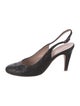 Chanel 2011 Interlocking CC Logo Slingback Pumps