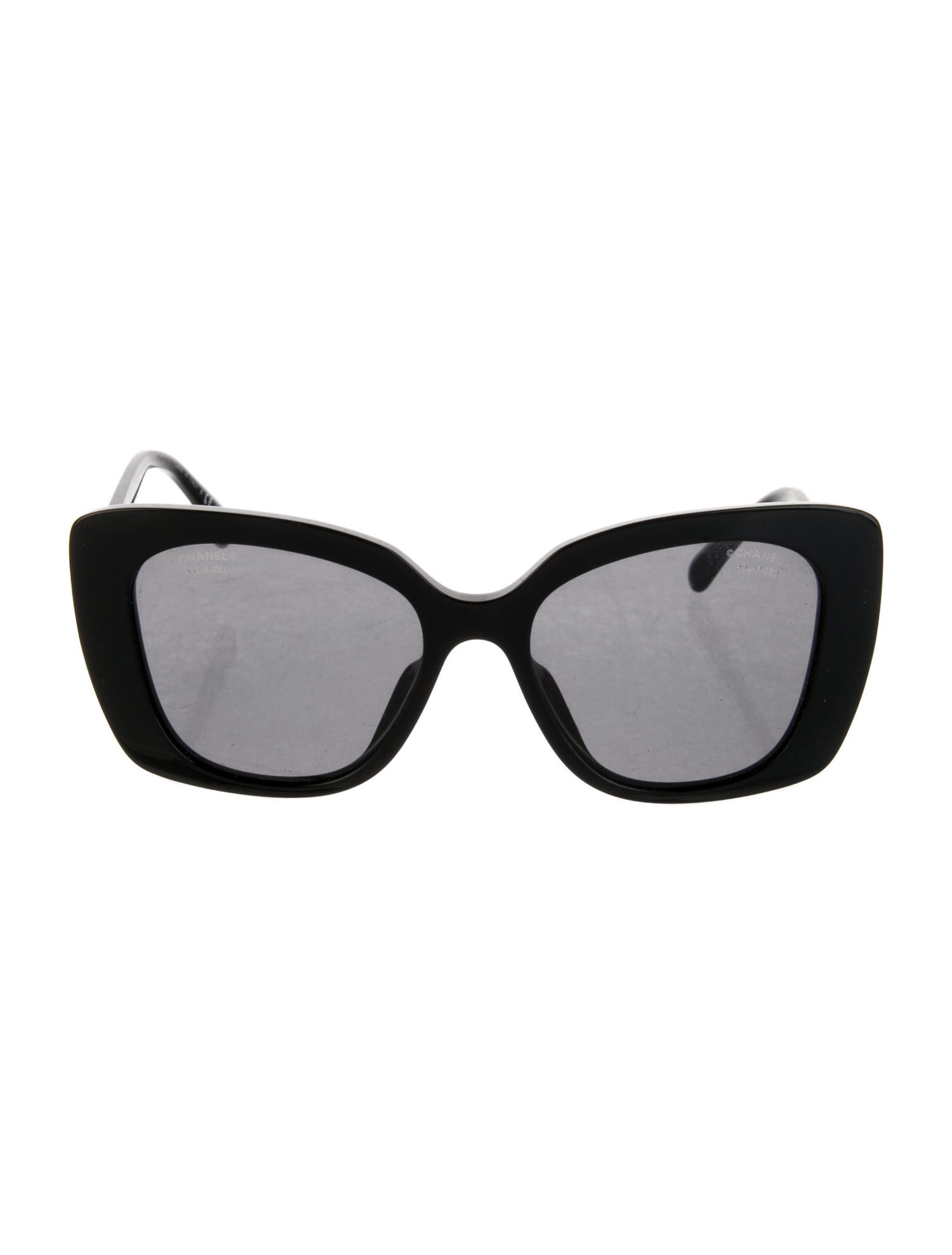Chanel Interlocking CC Logo Oversize Sunglasses