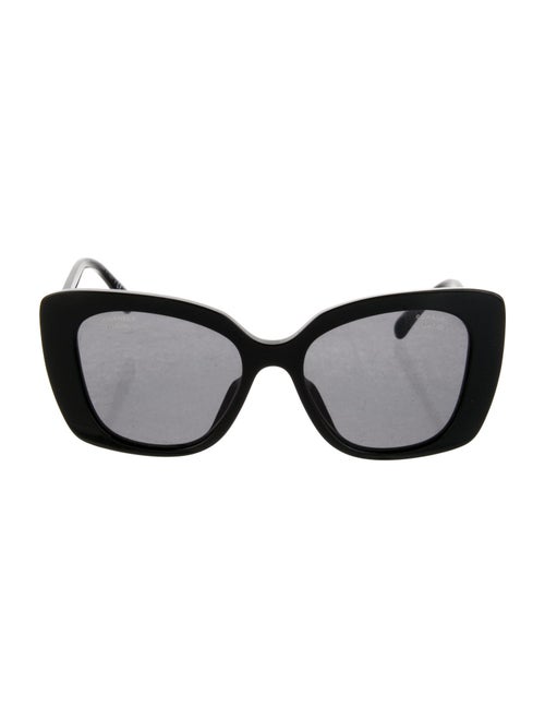 Chanel Interlocking CC Logo Oversize Sunglasses
